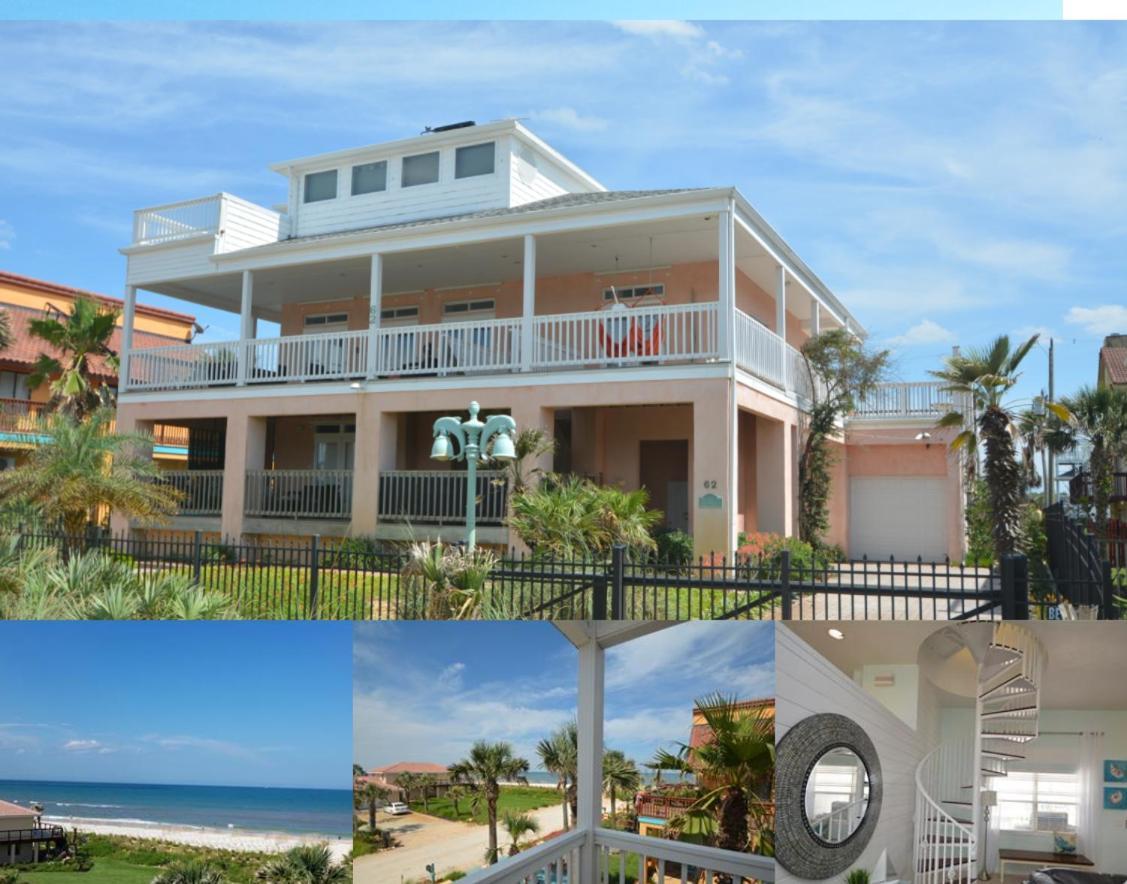 Just Beachy A Luxury Retreat Sleeps 12 3 Levels With Elevator- Perfect For 1-3 Families Travelin Villa Palm Coast Exterior foto